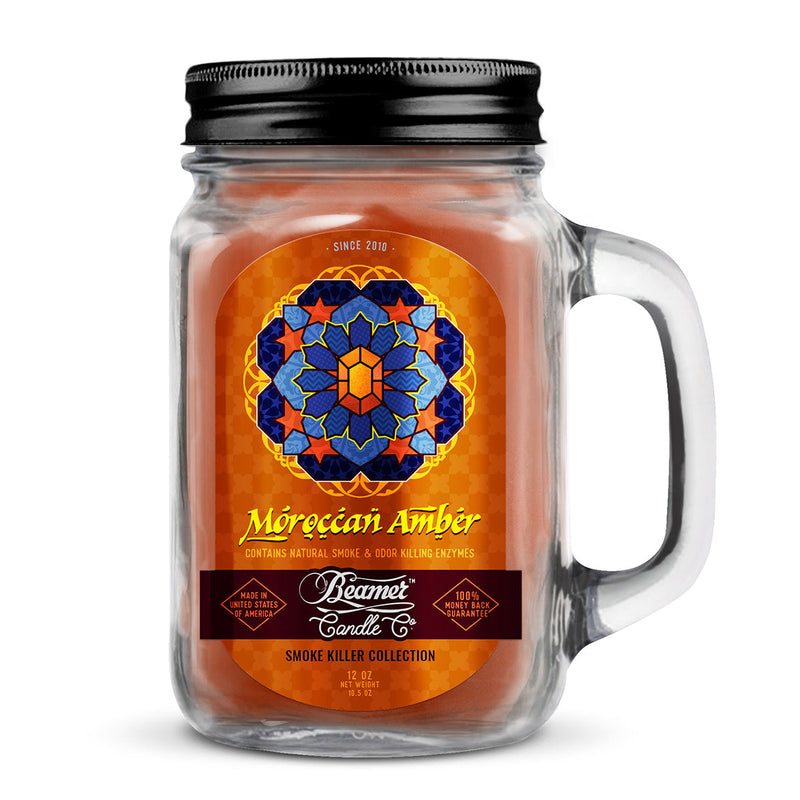 Scented Candle - Moroccan Amber (22 Hour Burn Time)