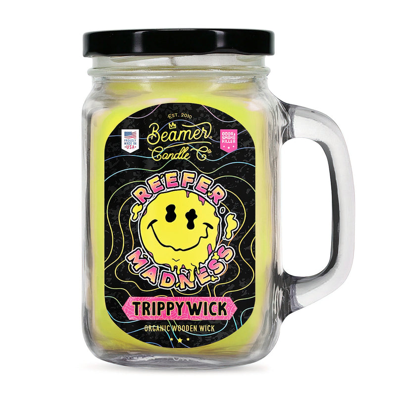 Scented Candle - TrippyWick Reefer Madness (90 Hour Burn Time)