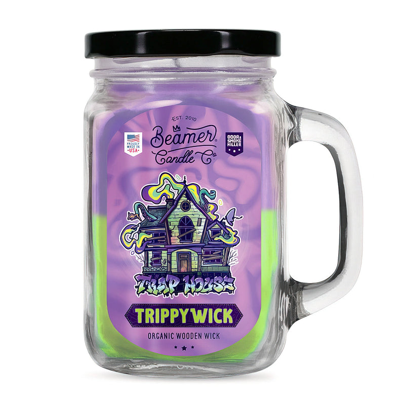 Scented Candle - TrippyWick Trap House (90 Hour Burn Time)