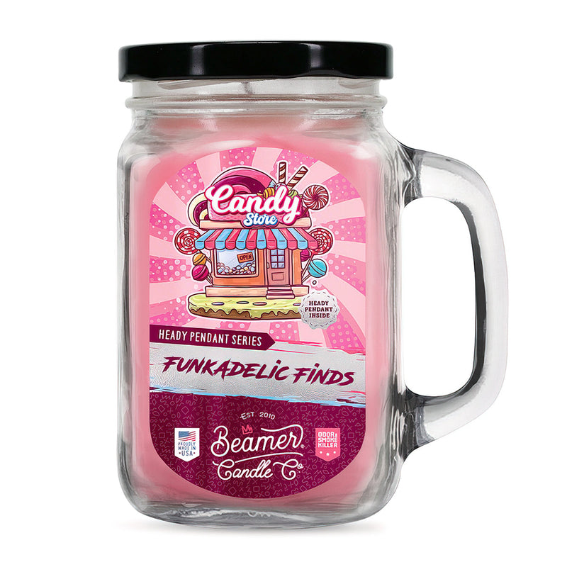 Scented Candle - TrippyWick Candy Store (90 Hour Burn Time)