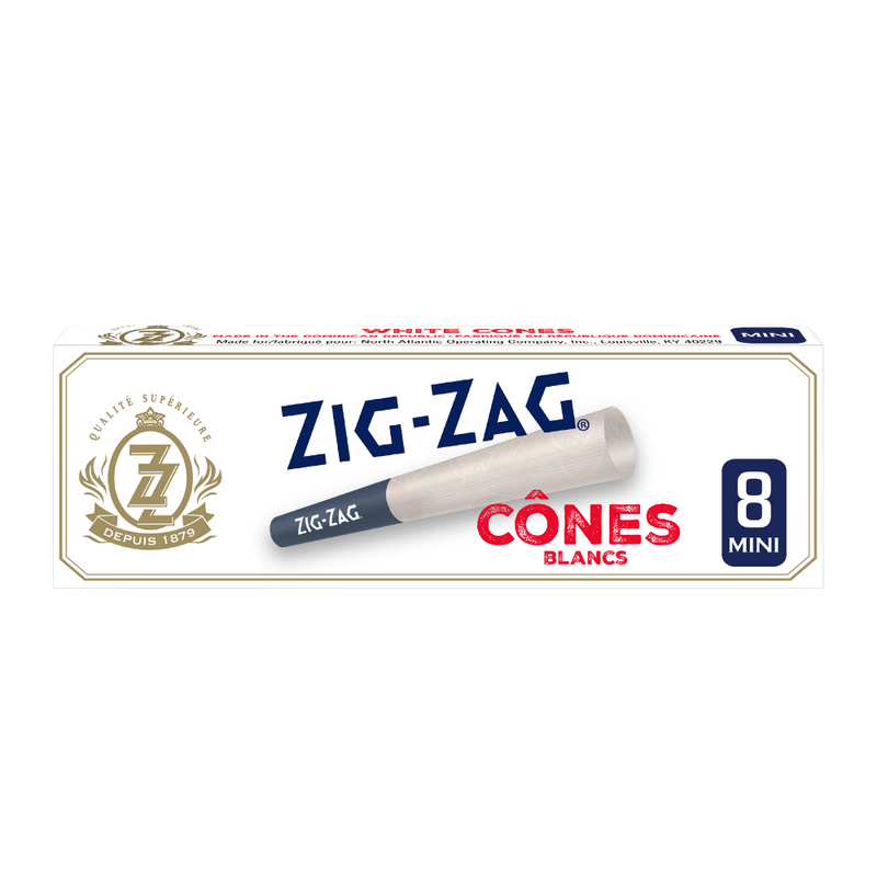 Pre-Rolled White Mini Cones - Carton of 24