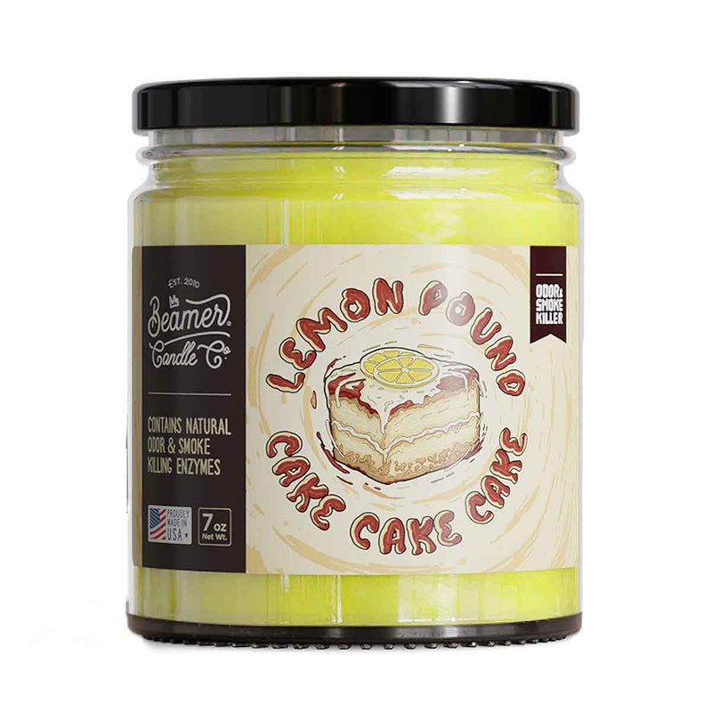 Scented Candle - Lemon Pound Cake (55 Hour Burn Time)