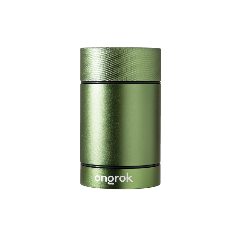 Aluminum Storage Jar - Green