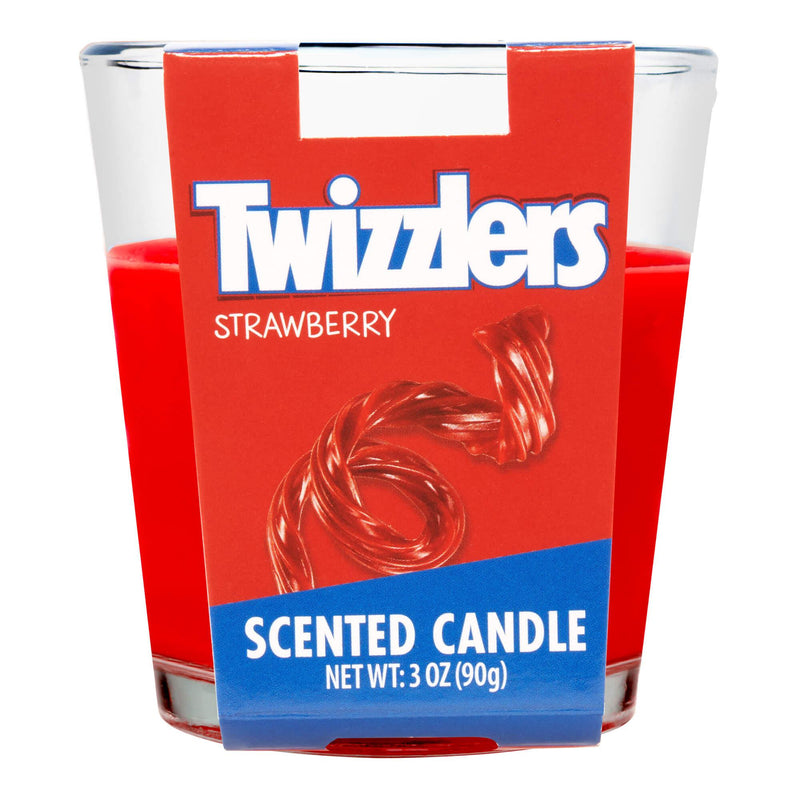 Scented Candle - Twizzlers Strawberry (24 Hour Burn Time)