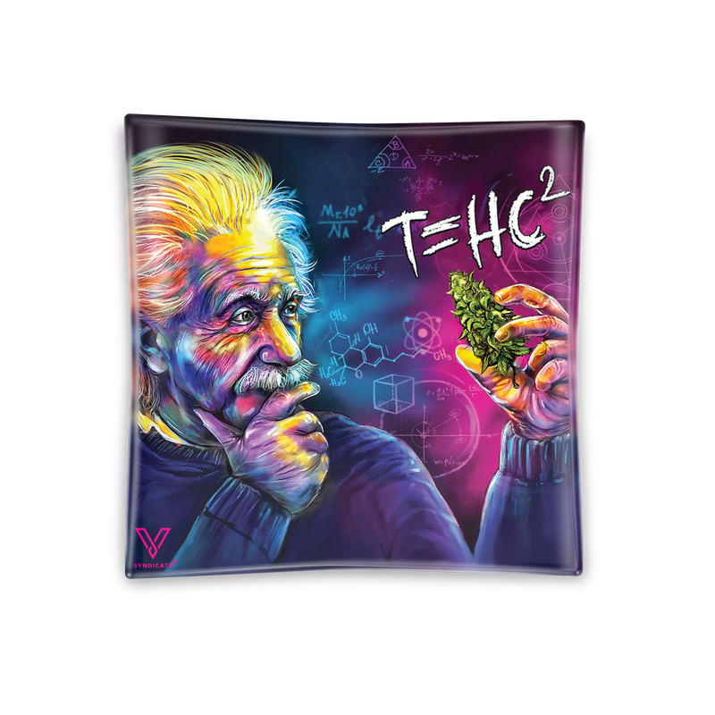 Glass Ashtray - T=HC2 Einstein Classic