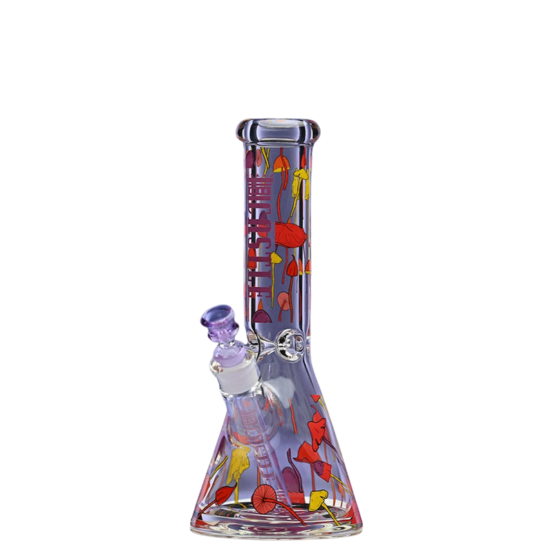 12" Beaker Bong Clear - Shroomie