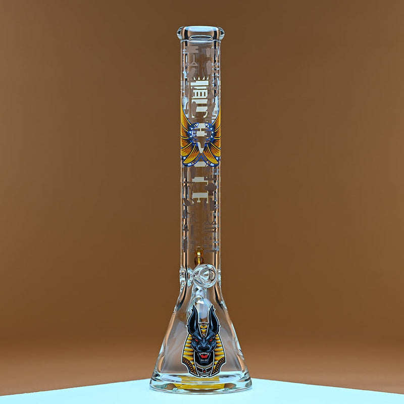 18" Beaker Bong (Anubis)