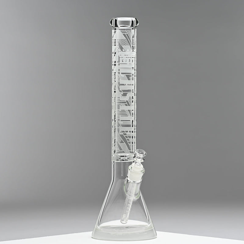 18" Beaker Bong (Lines)  