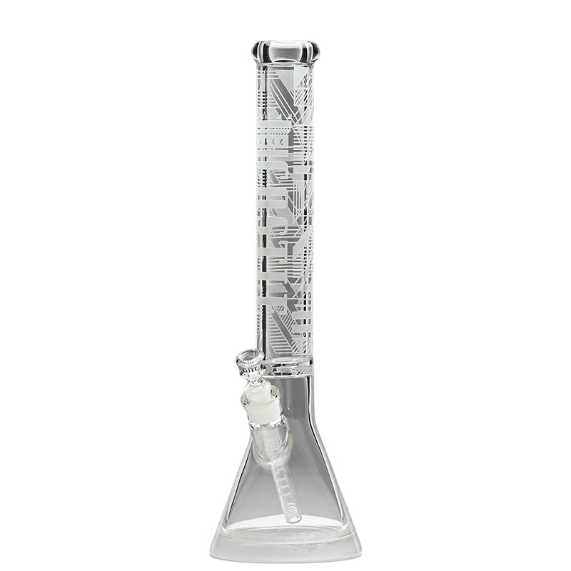 18" Beaker Bong (Lines)  