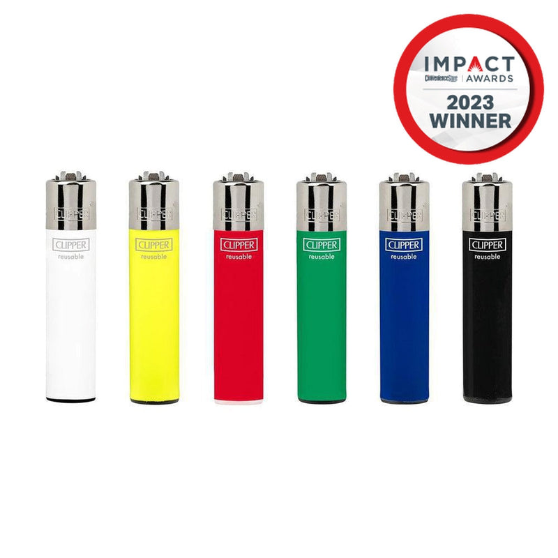 Classic Large Lighter Solid Assorted Colours (48 lighters + 5 Free)