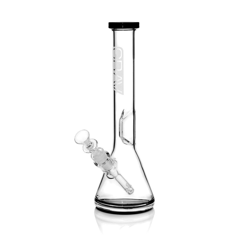 Medium Black Accent Beaker Base Bong