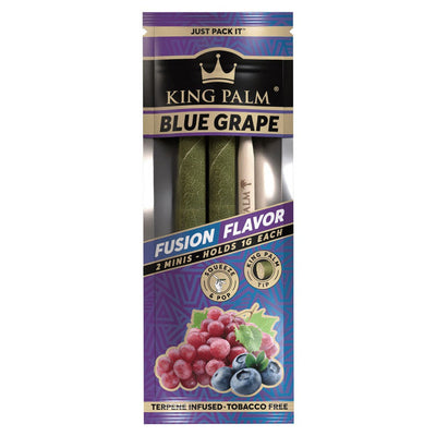 Blue Grape Flavored Mini Pre-Rolled Cones (2 pack) - Carton of 20