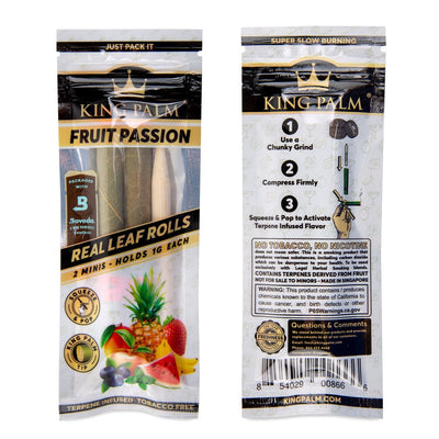 Passion Fruit Flavoured Mini Pre-Rolled Cone (2 pack) - Carton of 20