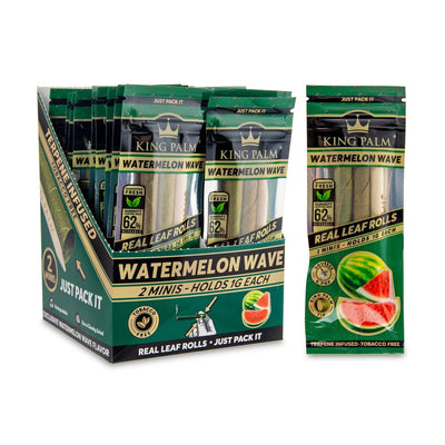 Watermelon Wave Flavoured Mini Pre-Rolled Cones (2 pack) - Carton of 20