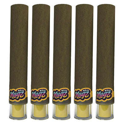 NUGZ BLANK WRAPS (5 X FILL YOUR OWN WRAPS)