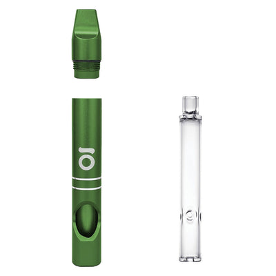 Aluminum Meditation Hash Pipe (Green)