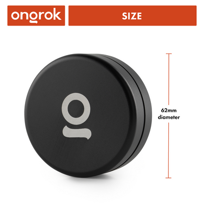 Aluminum Storage Puck (Black)