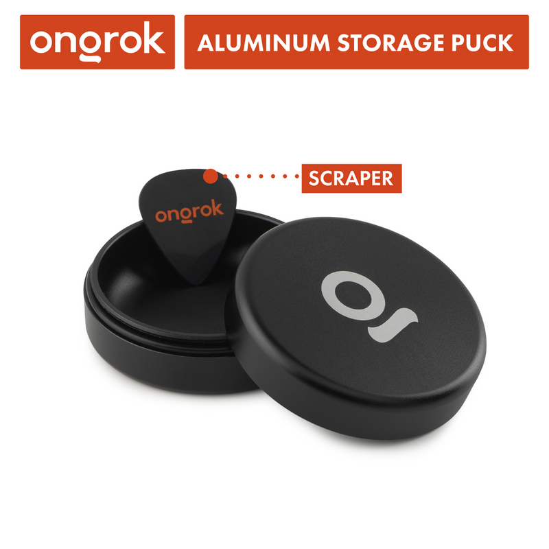 Aluminum Storage Puck (Black)