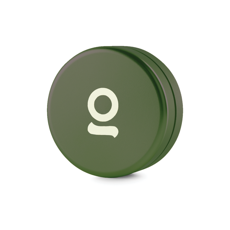 Aluminum Storage Puck (Green)