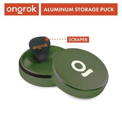 Aluminum Storage Puck (Green)