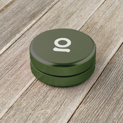 Aluminum Storage Puck (Green)