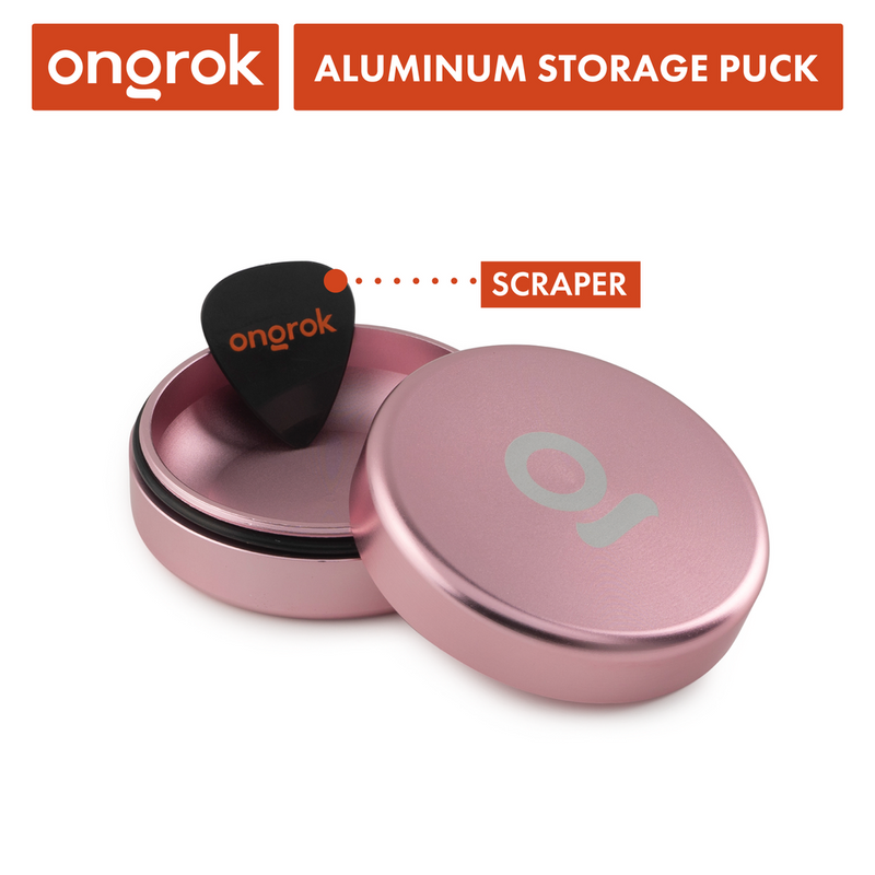 Aluminum Storage Puck (Rose Gold)