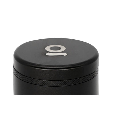 Flower Petal Toothless Grinder with Storage (Black)