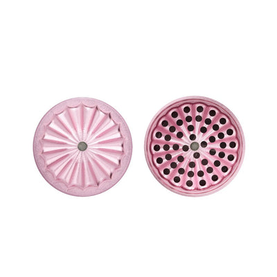 Flower Petal Toothless Grinder with Storage (Rose Gold)