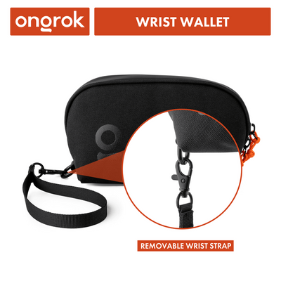 Smell Proof Wrist Bag (Black)