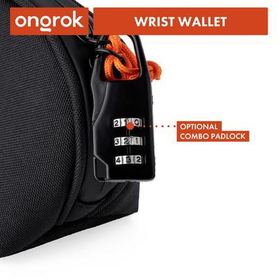 Smell Proof Wrist Bag (Black)