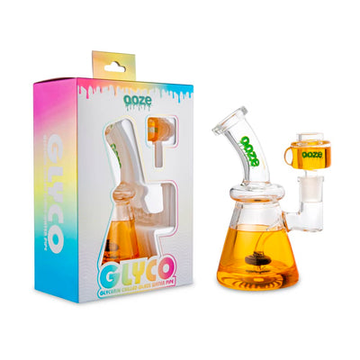 6.5" Glyco Freeze Bong (Juicy Orange)