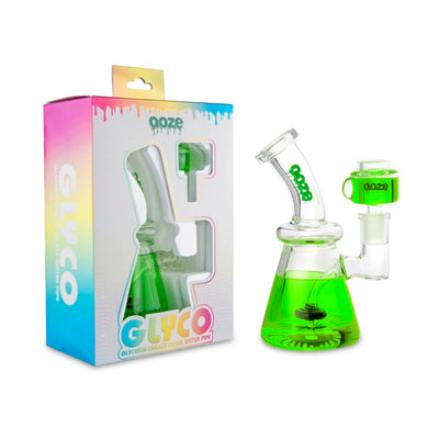 6.5" Glyco Freeze Bong (Slime Green)