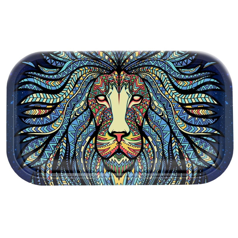 Rolling Tray - Medium - Tribal Lion