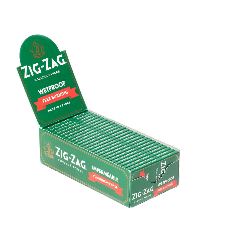 Single Wide Green Rolling Papers