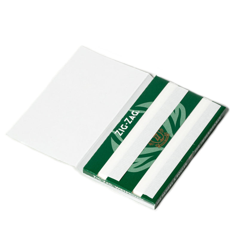 Single Wide Green Rolling Papers